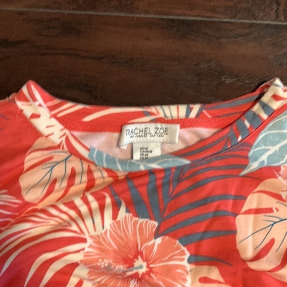 Rachel Zoe Floral Print Blouse, sz Medium. - Picture 5 of 8